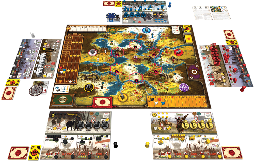 Scythe game setup